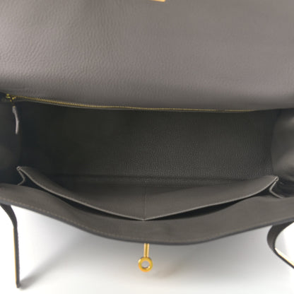 Hermes Togo Kelly Retourne 32 Etain 5 of 14