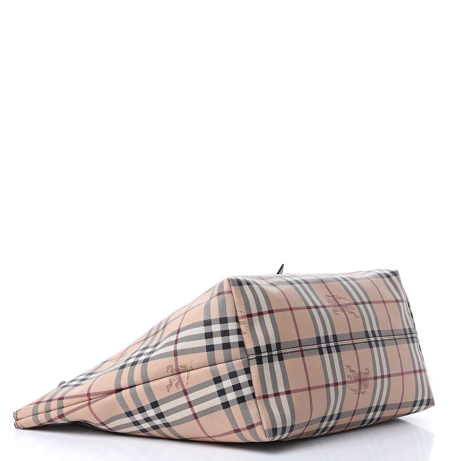 Burberry Haymarket Check Medium Salisbury Tote Chocolate 4 of 9