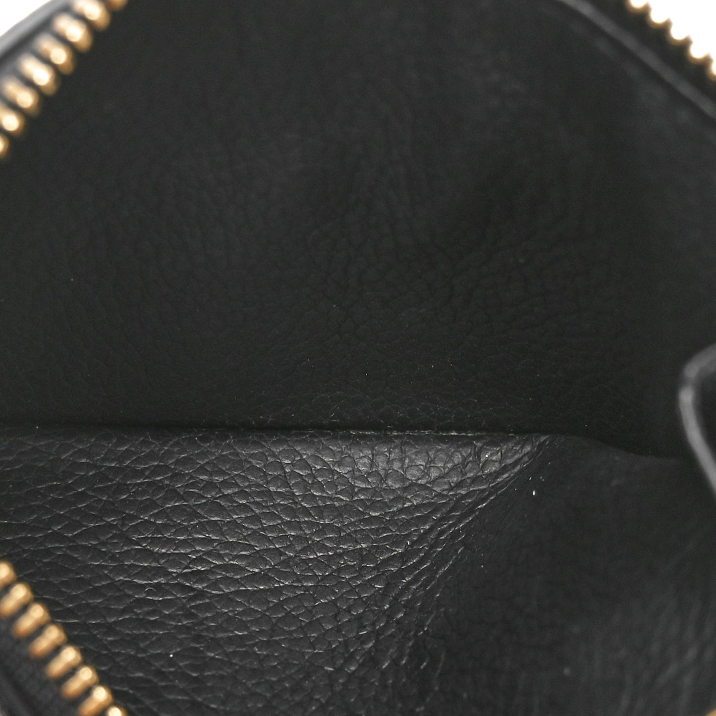 Empreinte Zipper Card Holder Black