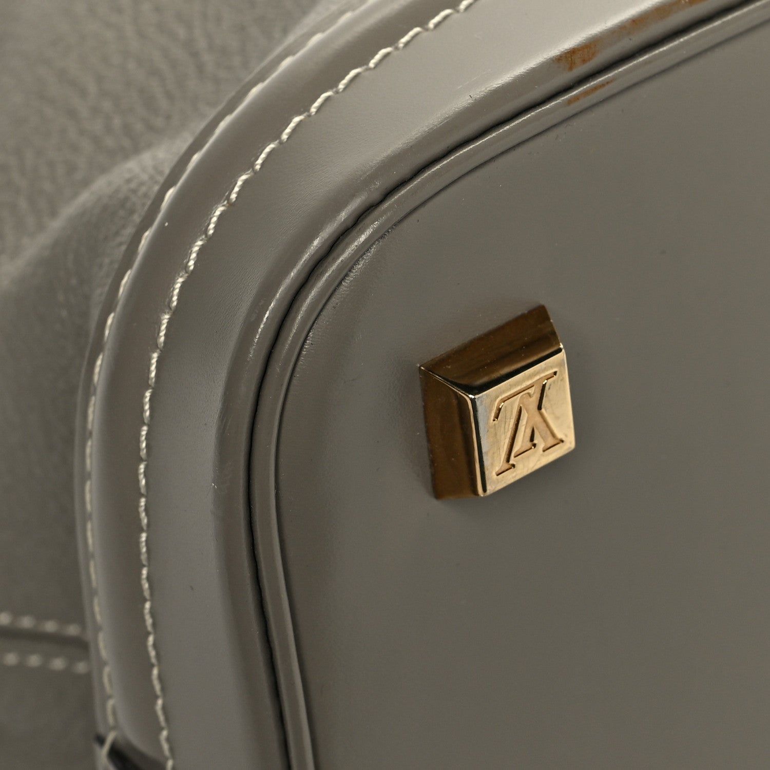 Louis Vuitton Suhali Lockit MM Greige 10 of 17