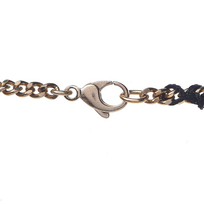 Chanel Crystal CC Flower Pendant Necklace Gold 6 of 7
