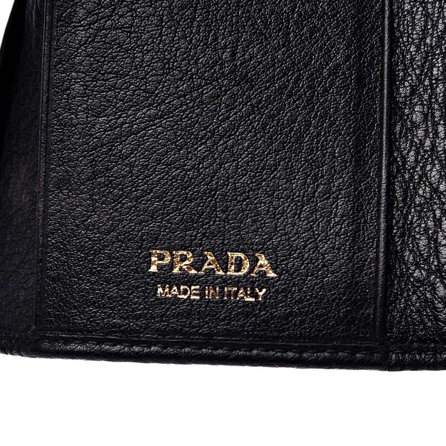 Prada Vitello Grain 6 Key Holder Black 5 of 6