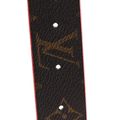 Louis Vuitton Monogram 30mm LV Initiales Reversible Belt 90 36 Coquelicot 3 of 5
