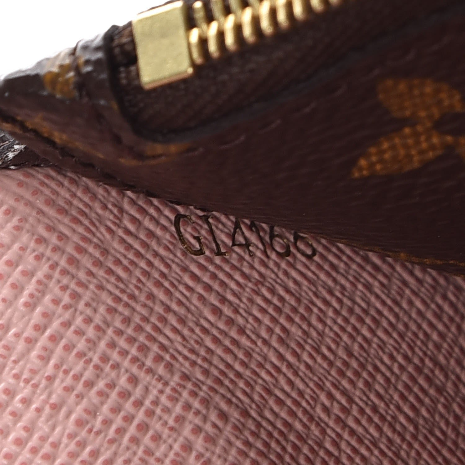 Louis Vuitton Monogram Josephine Wallet Rose Ballerine 7 of 7