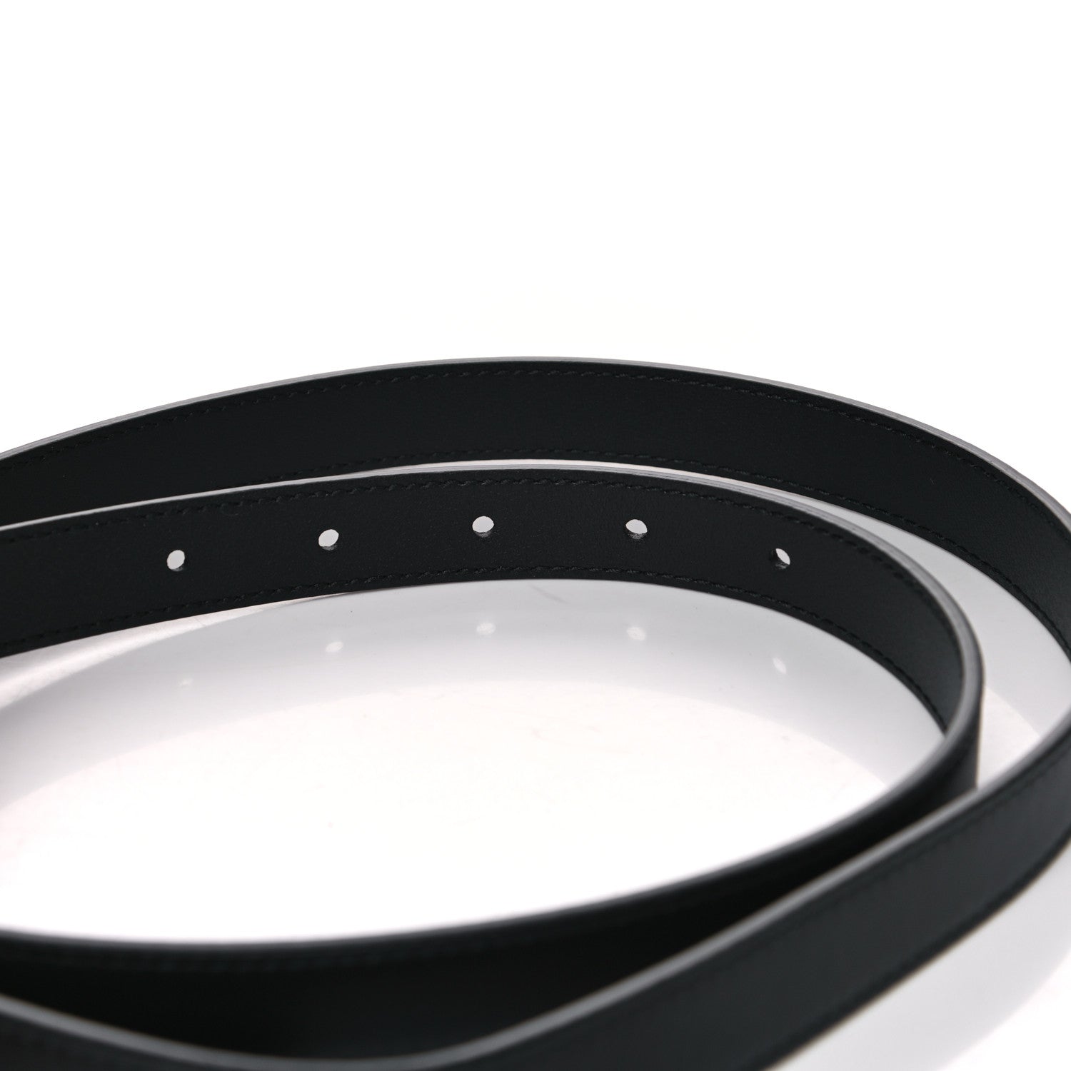 Gucci Calfskin Double G 20mm Belt 95 38 Black 4 of 5