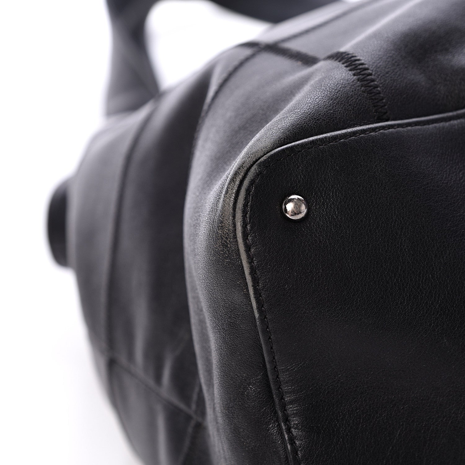 Chanel Calfskin Square Stitched Tassel Bag Black 11 of 14