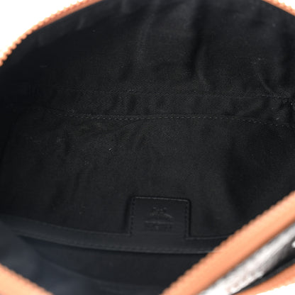 MCM Visetos Small Fusten Belt Bag Black Cognac 5 of 11