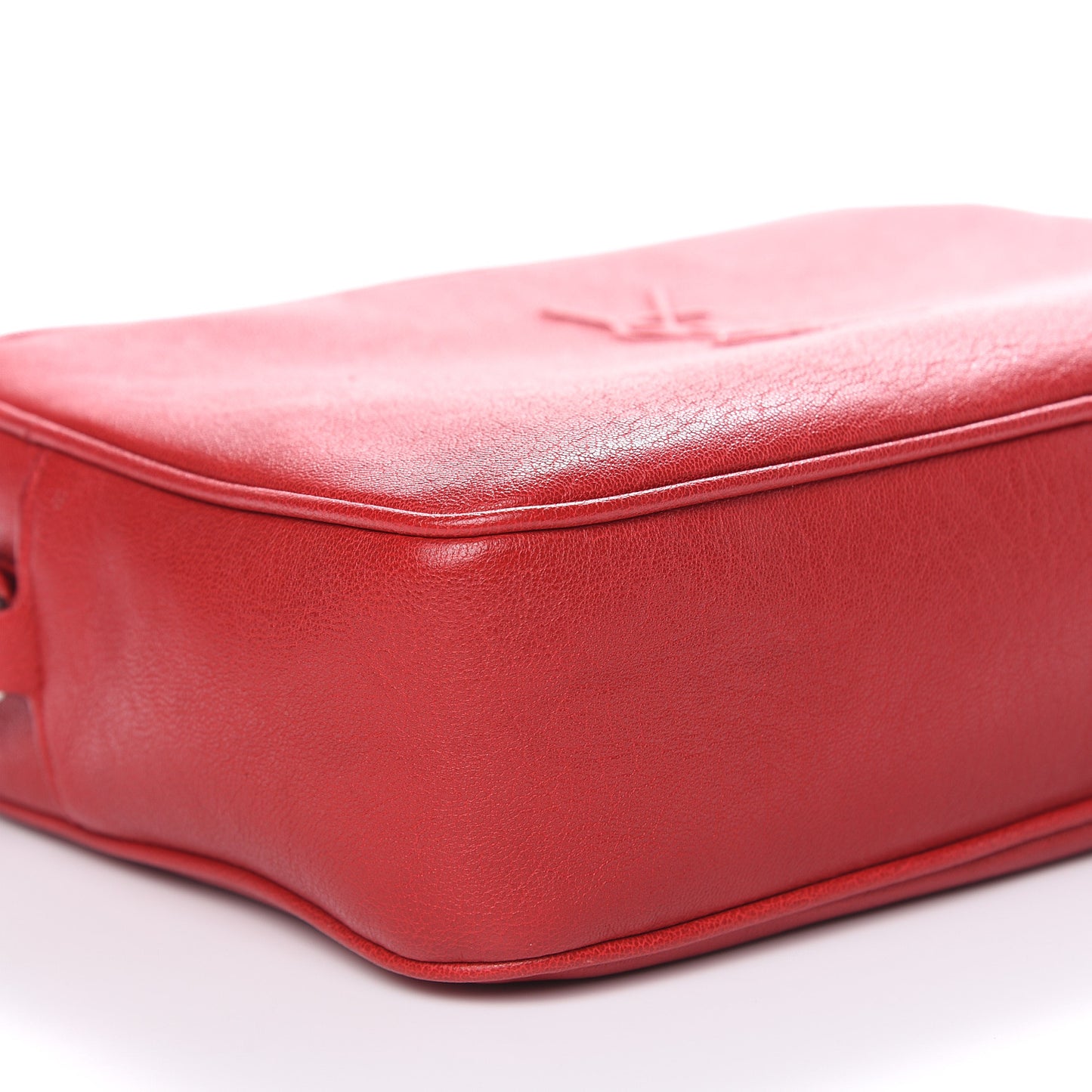 Calfskin Monogram Small Lou Camera Bag Red