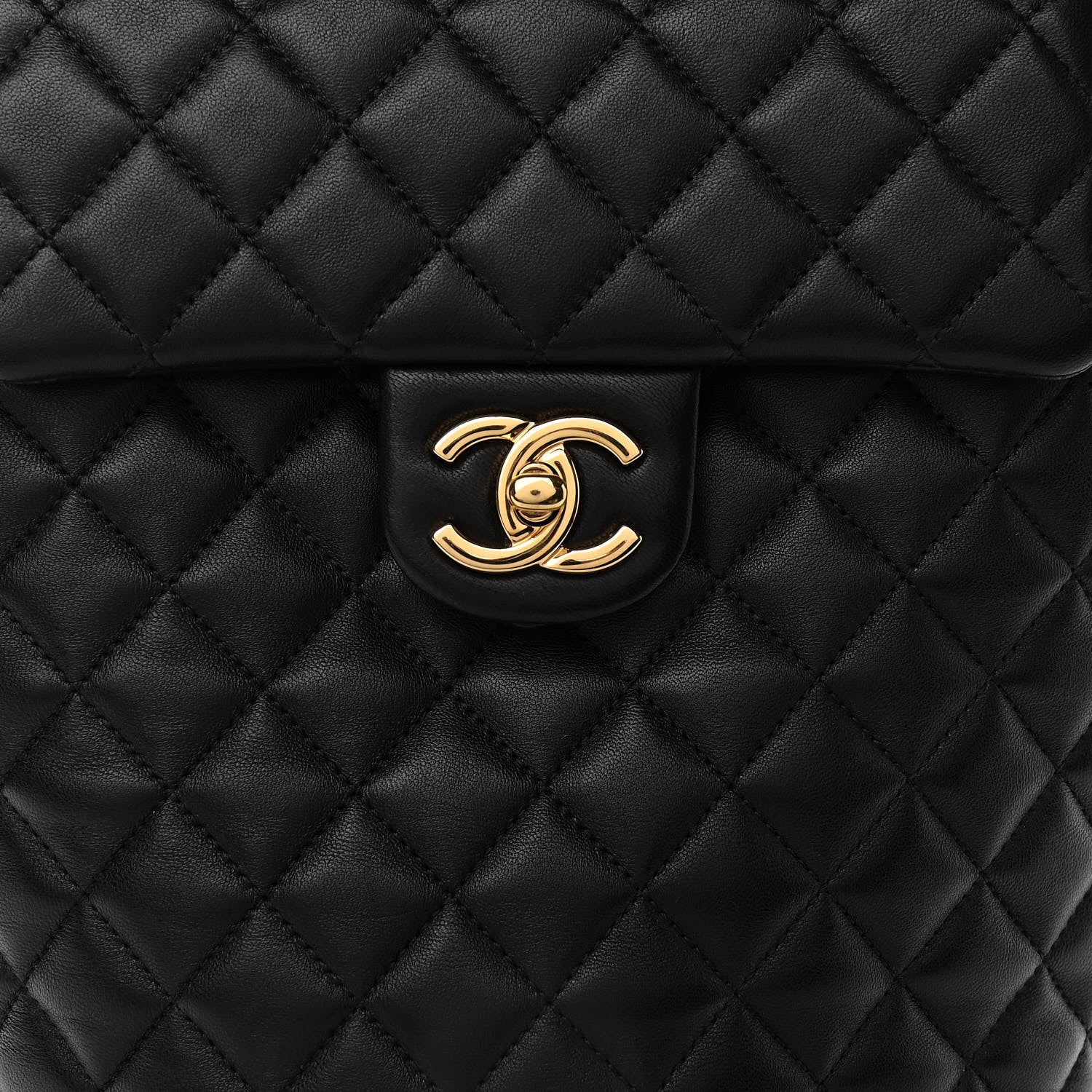 Chanel Calfskin Quilted Small Urban Spirit Backpack Black 8 of 10