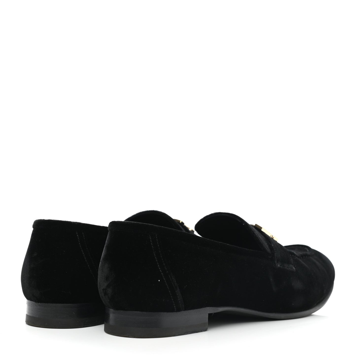 Velvet Womens Paris Loafers 40 Black