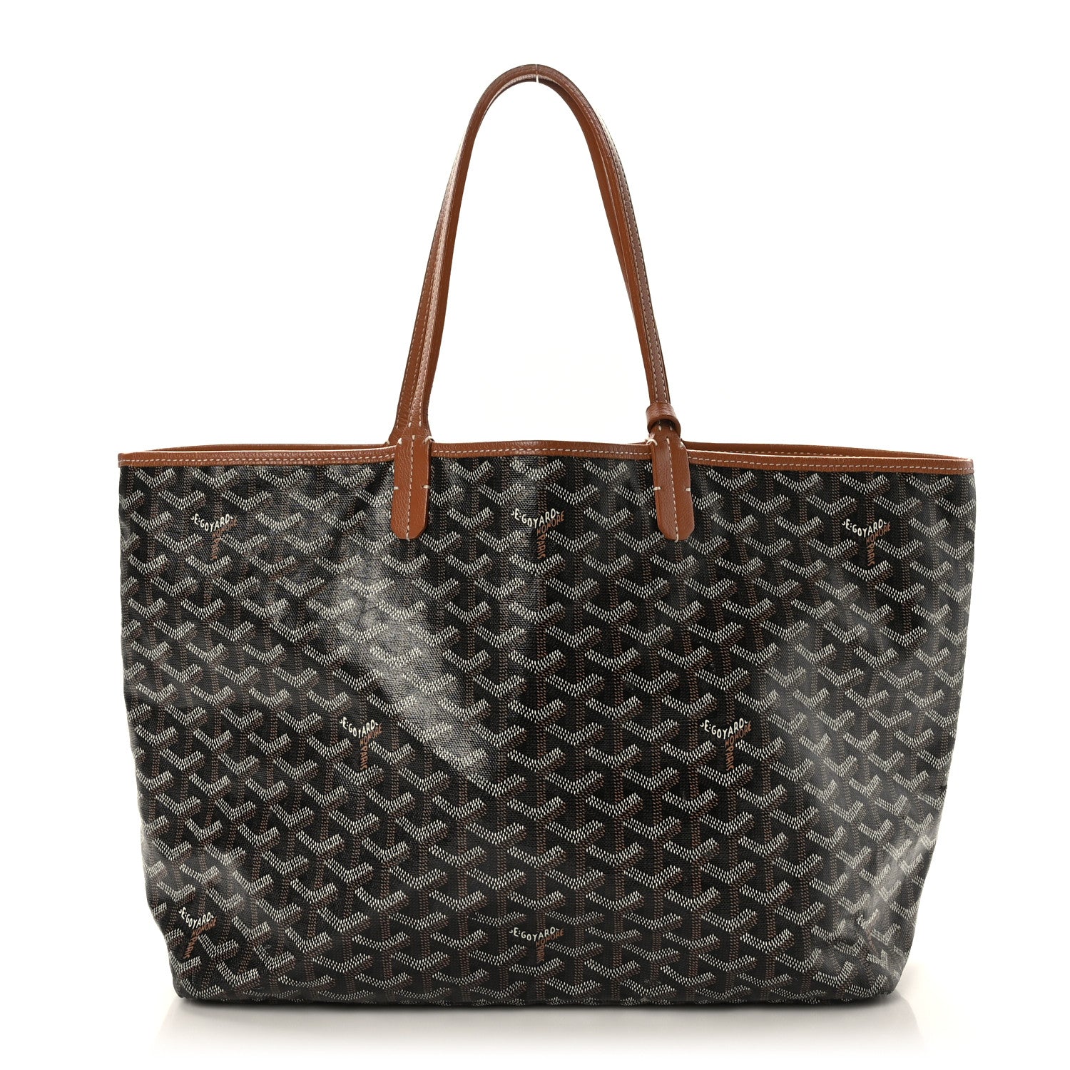 Goyard Goyardine Saint Louis PM Black Gold 1 of 14