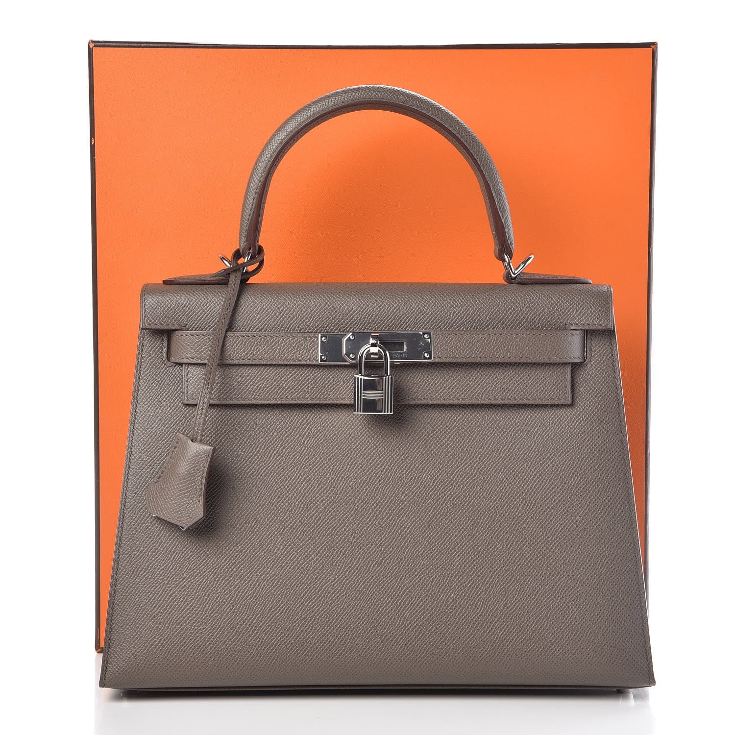 Hermes Epsom Kelly Sellier 28 Etain 37 of 37