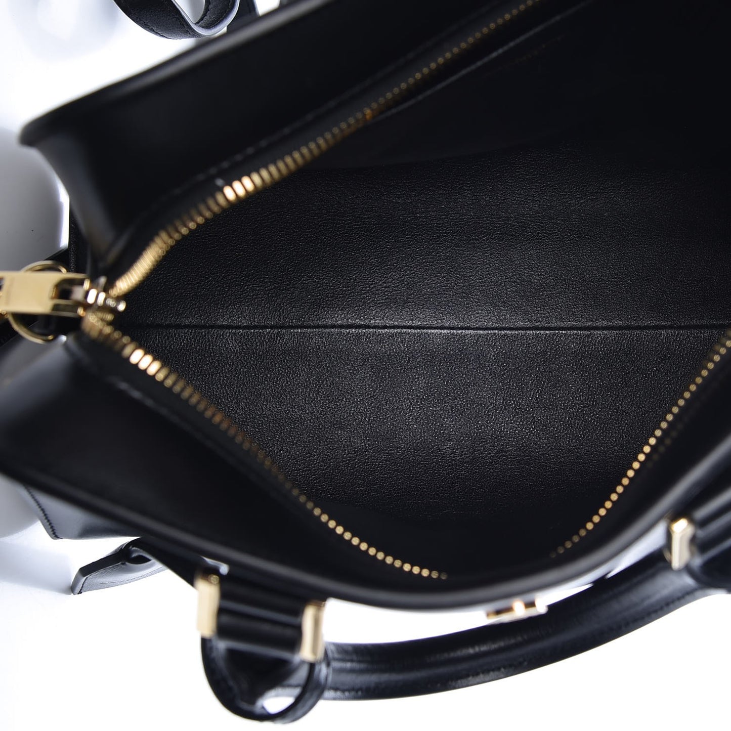 Calfskin Baby Monogram Cabas Black
