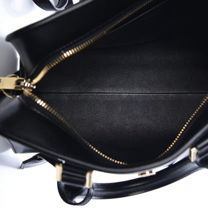 Saint Laurent Calfskin Baby Monogram Cabas Black 5 of 7