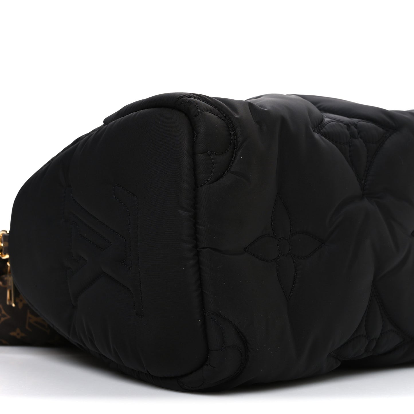 Econyl Mini Monogram Pillow Speedy Bandouliere 25 Black