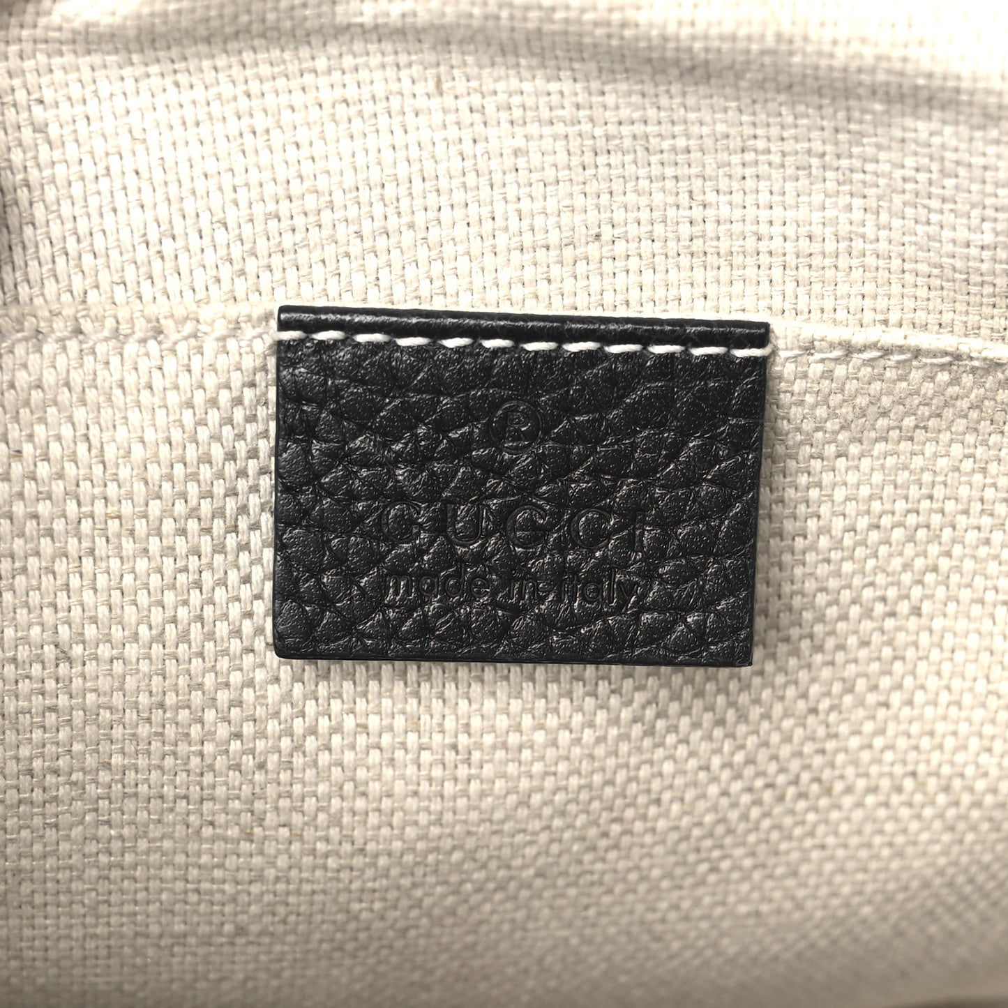 Pebbled Calfskin Small Soho Disco Bag Black