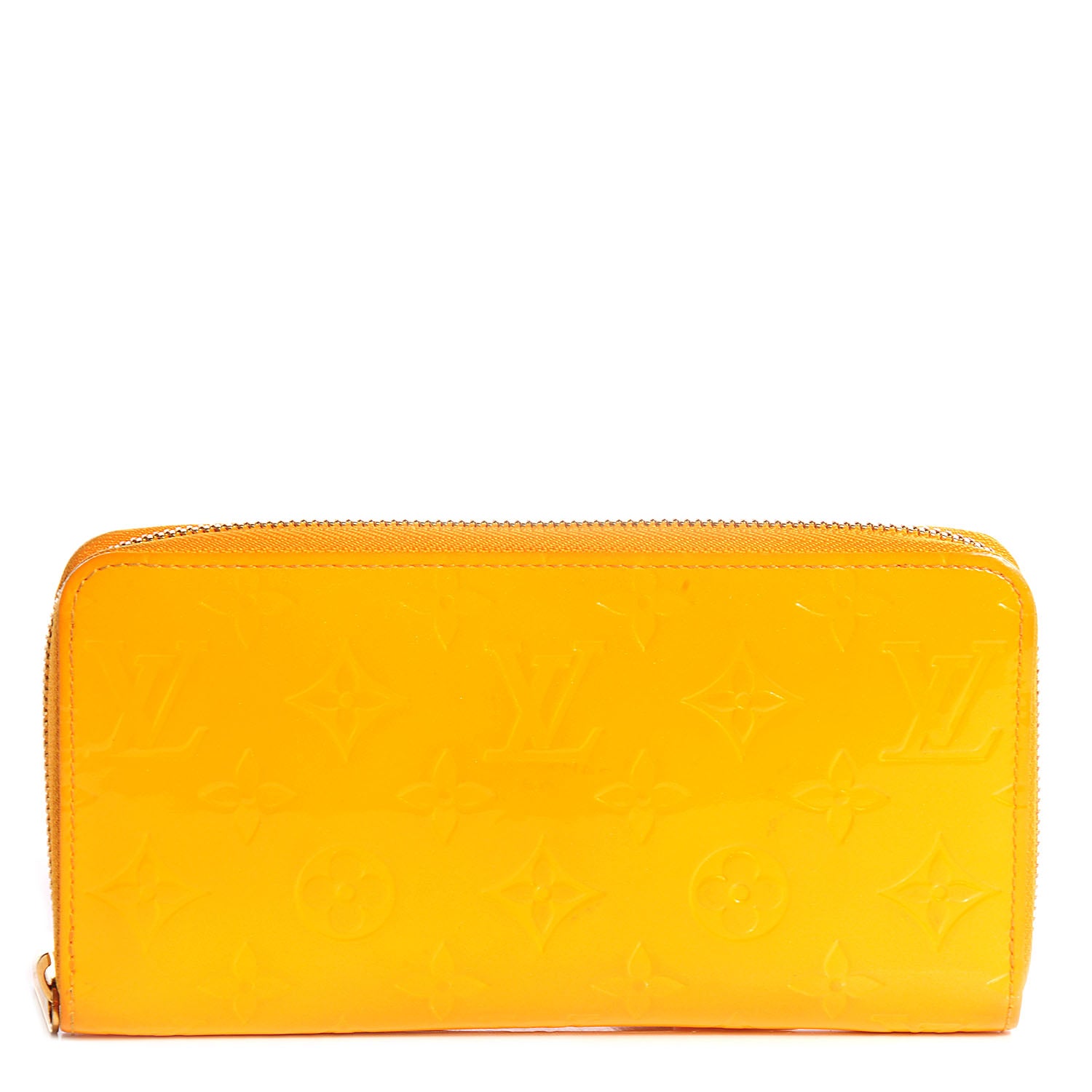 Louis Vuitton Vernis Zippy Wallet Jaune Passion 1 of 7