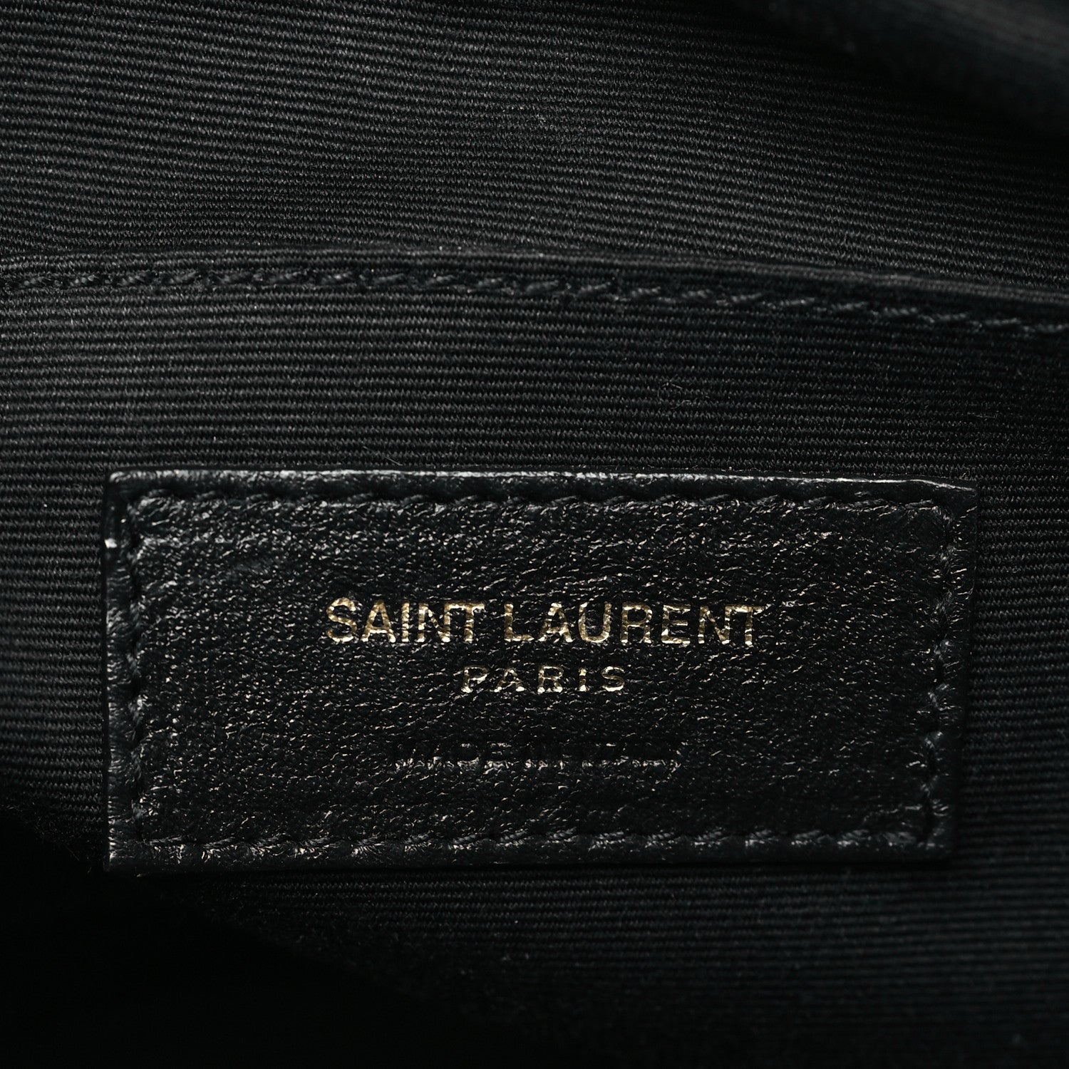 Saint Laurent Raffia Canvas Monogram Mini Lou Camera Bag Beige Black 6 of 9