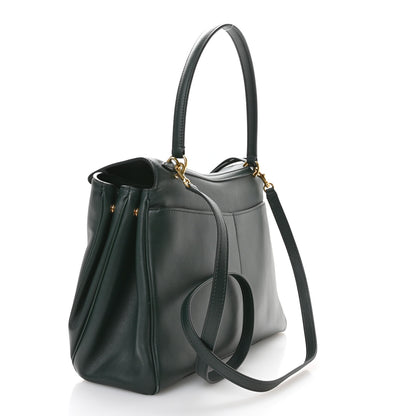 Balenciaga Natural Smooth Calfskin Medium Rodeo Top Handle Handbag Pine Green 3 of 10