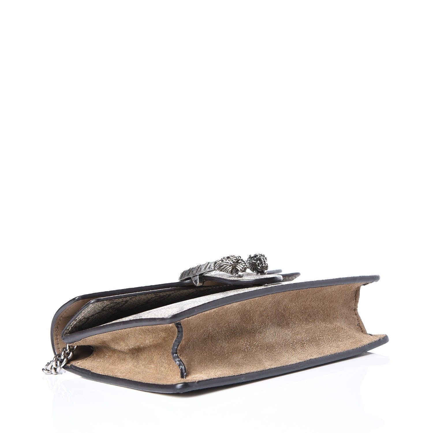 Gucci GG Supreme Monogram Super Mini Dionysus Shoulder Bag Taupe 3 of 12