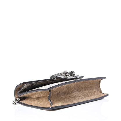 Gucci GG Supreme Monogram Super Mini Dionysus Shoulder Bag Taupe 3 of 12
