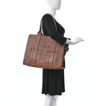 Marc Jacobs Grained Calfskin Large The Tote Bag Argan Oil 2 of 10