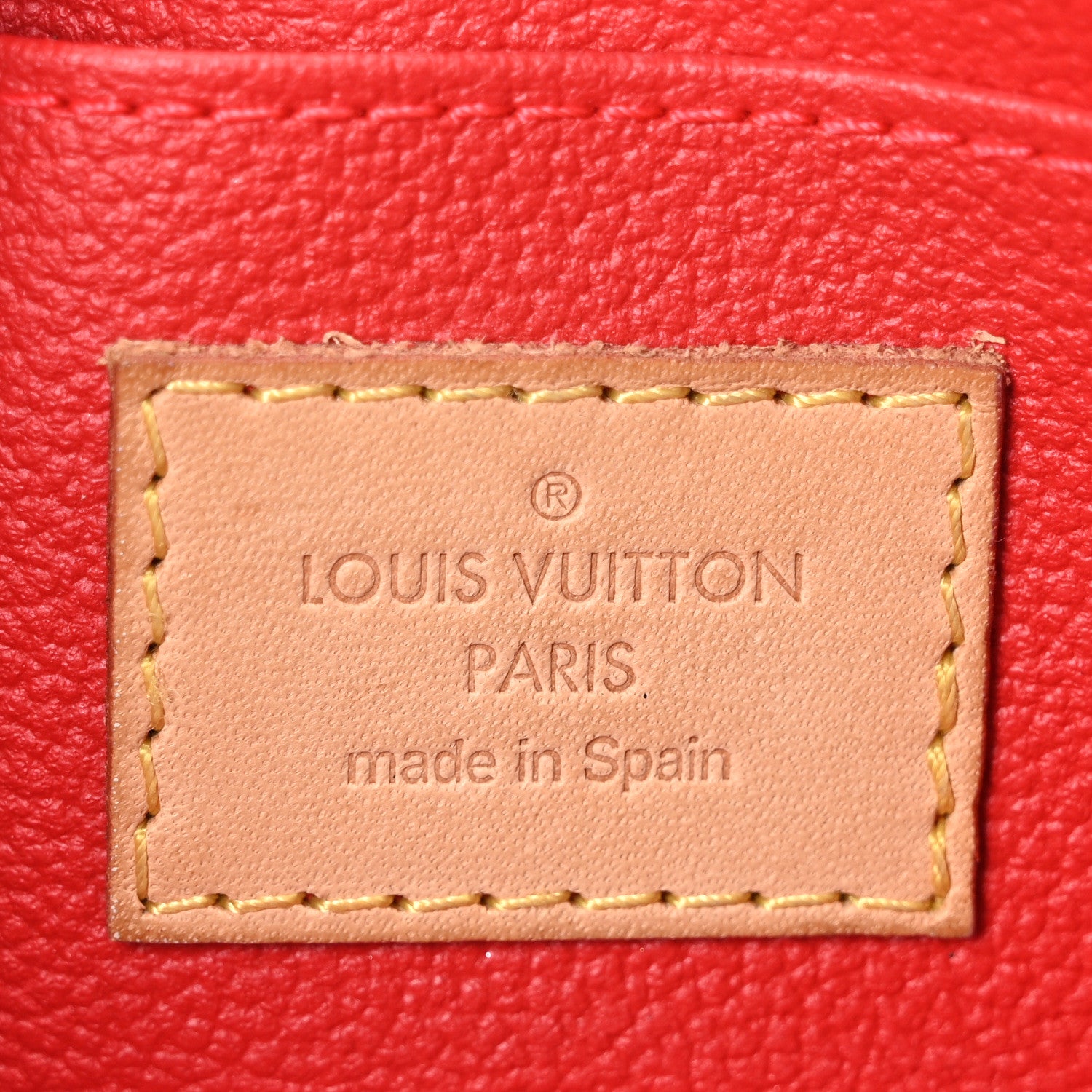 Louis Vuitton Vernis Cosmetic Pouch Cherry 6 of 9