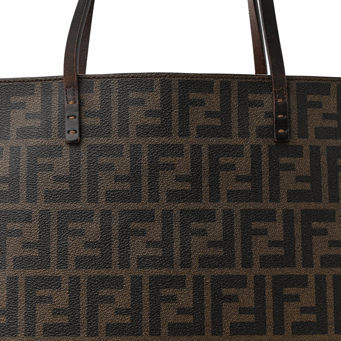 Zucca Spalmati Medium Roll Tote Tobacco Moro