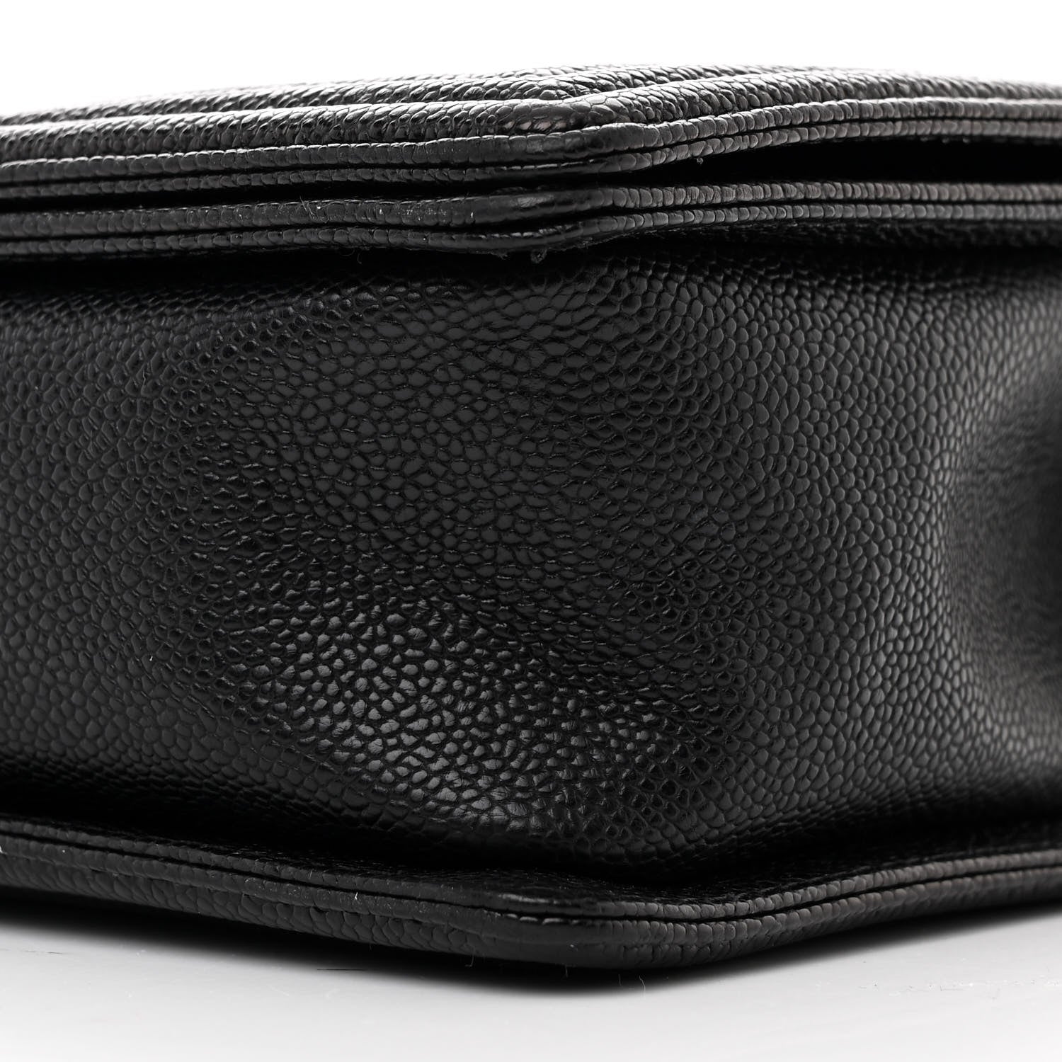 Chanel Caviar Quilted New Medium Boy Flap Black 10 of 11