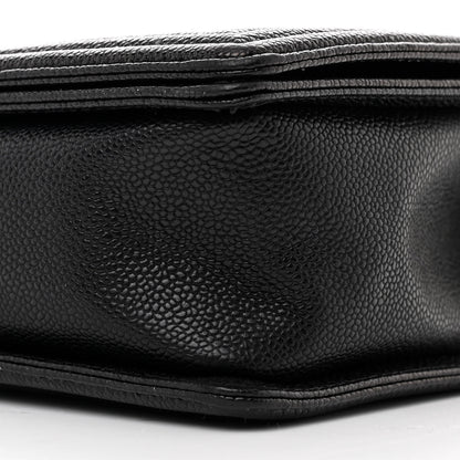 Chanel Caviar Quilted New Medium Boy Flap Black 10 of 11