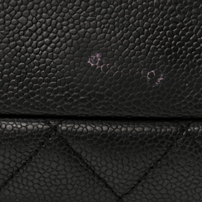 Chanel Caviar Quilted Grand Shopping Tote GST Black 12 of 17