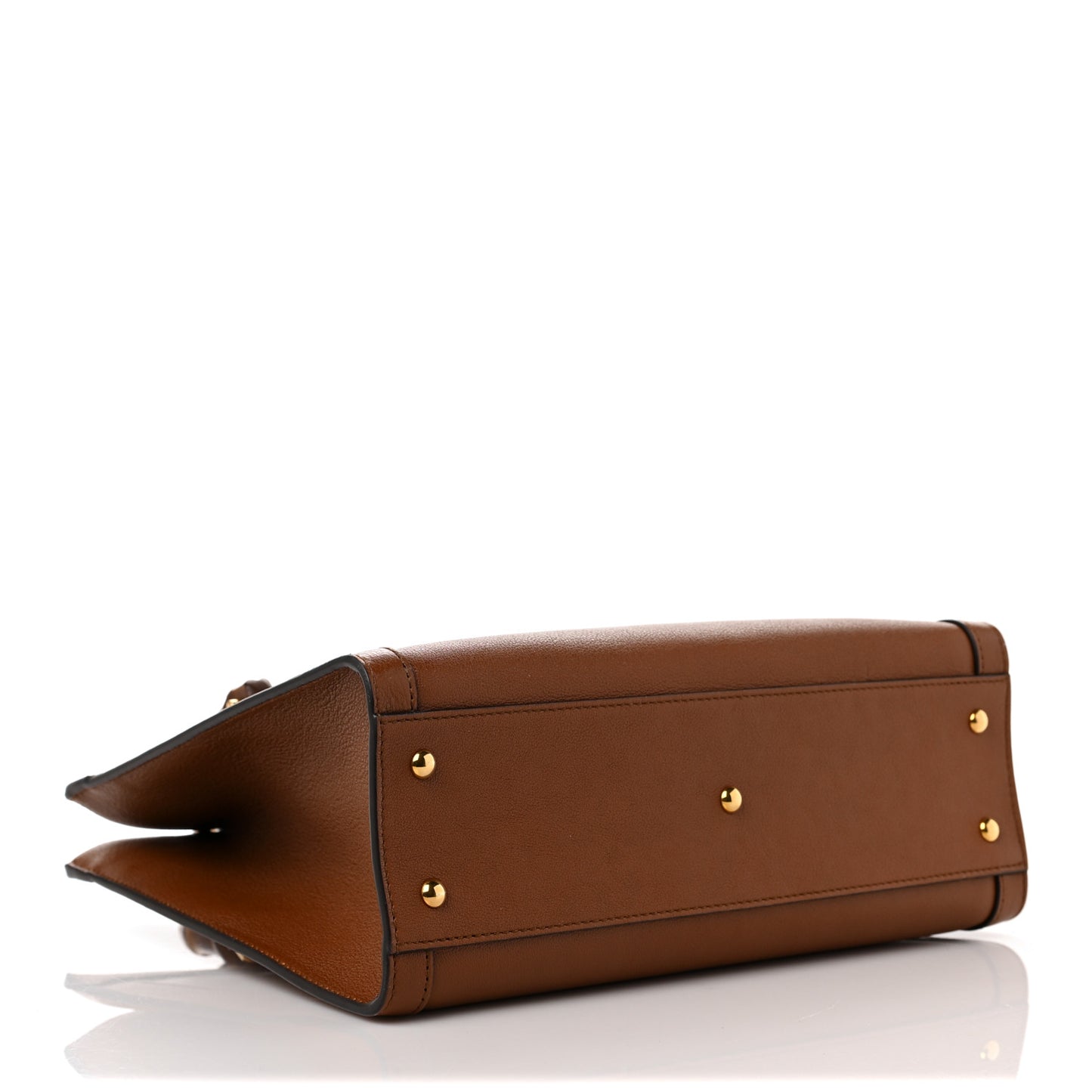 Wonka Grain Calfskin Small Diana Tote Bag Cuir