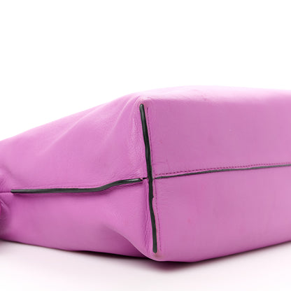 Loewe Calfskin Flamenco Knot Clutch Purple 9 of 10