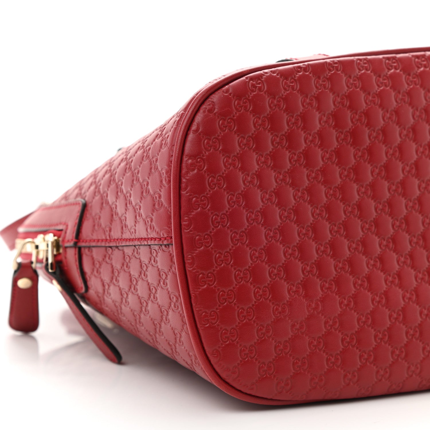 Gucci Microguccissima Medium Dome Bag Red 9 of 10