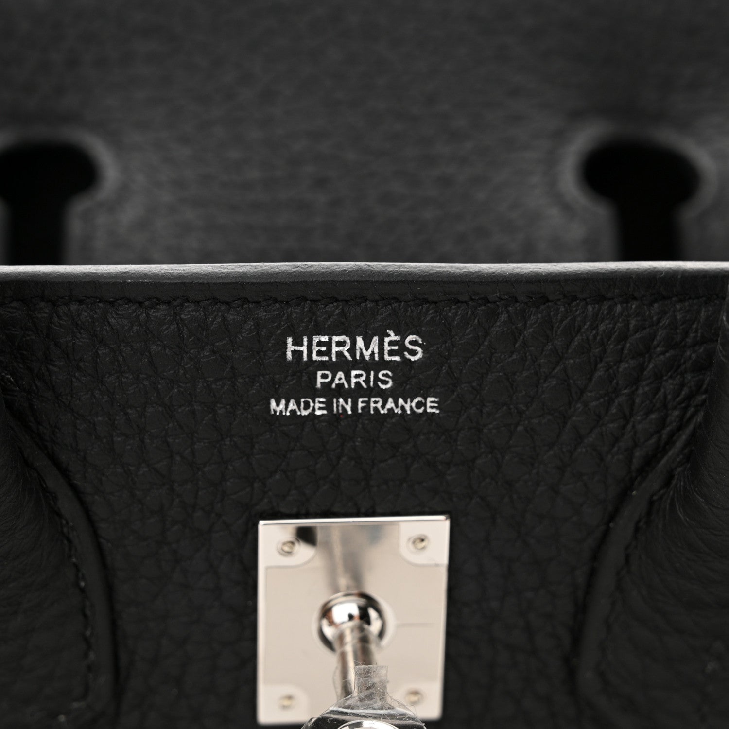Hermes Togo Birkin 25 Black 6 of 12