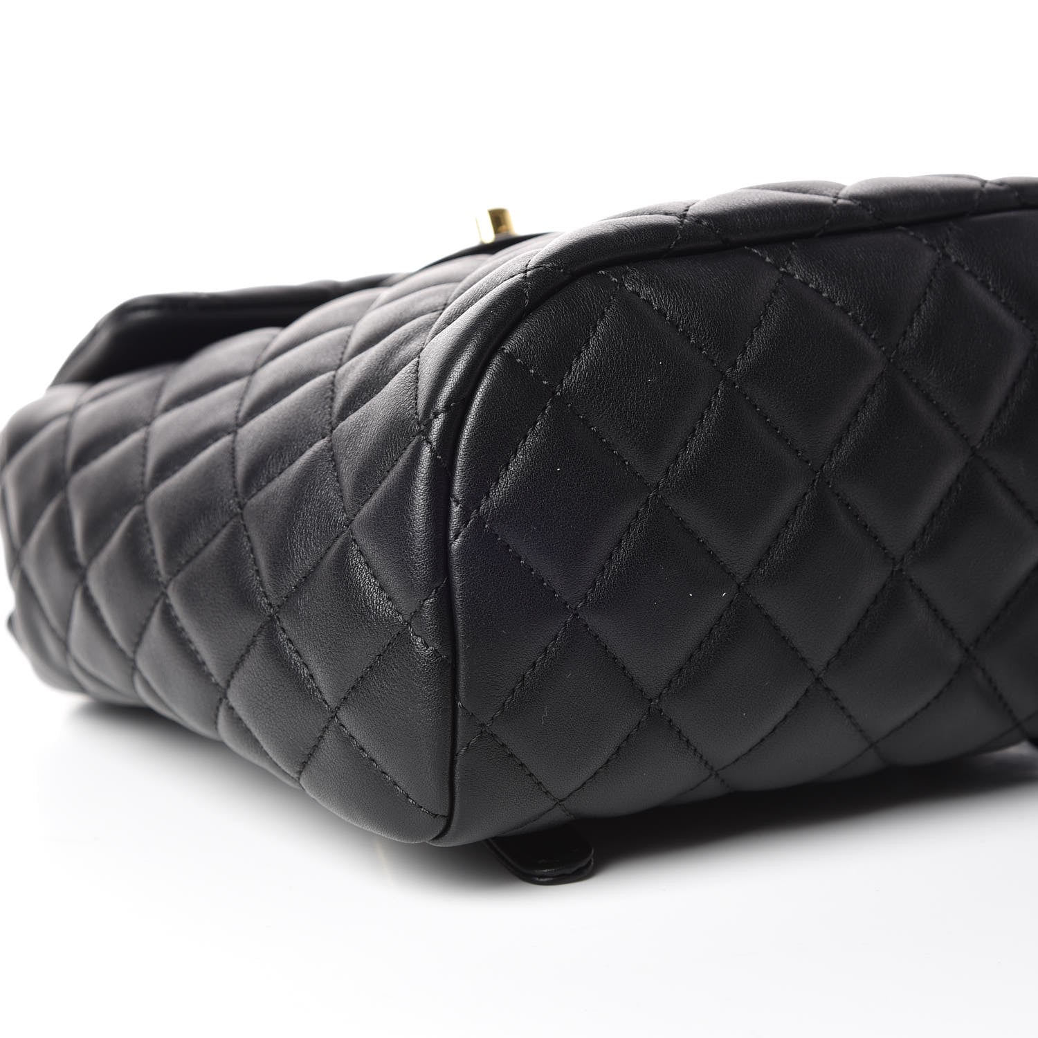 Chanel Calfskin Quilted Mini Urban Spirit Backpack Black 5 of 10