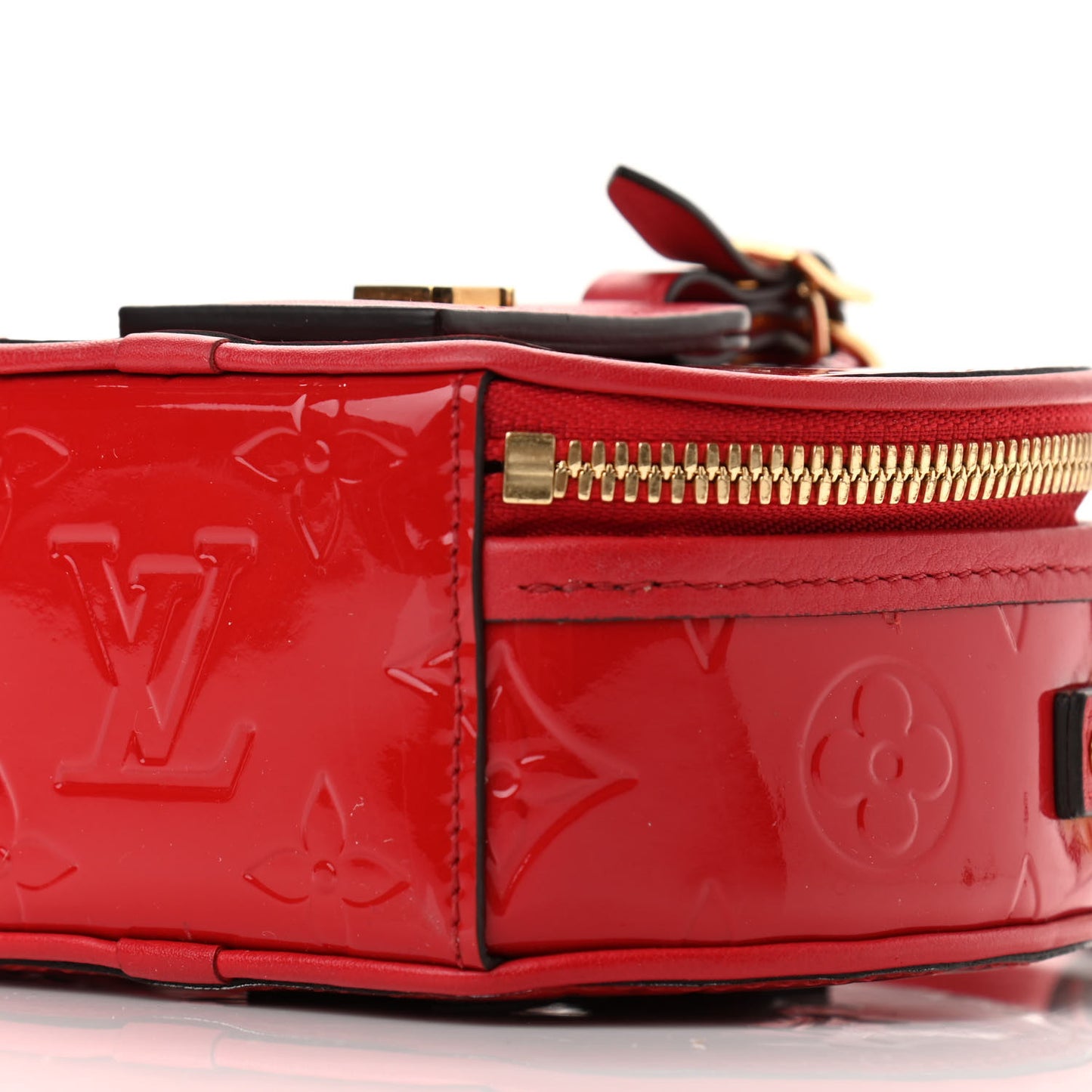 Vernis Mini Boite Chapeau Souple Red