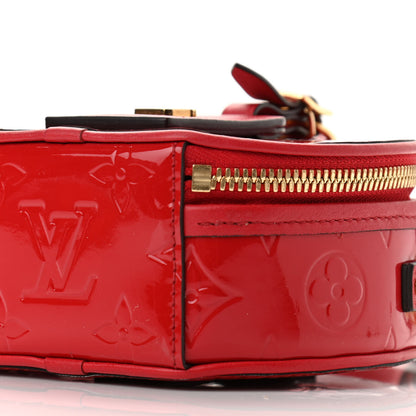 Louis Vuitton Vernis Mini Boite Chapeau Souple Red 9 of 11