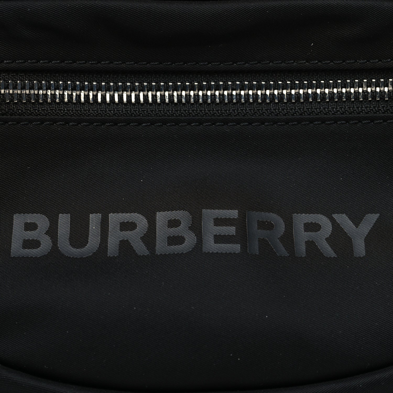 Burberry Econyl Logo Print Small Cannon Bum Bag Black 7 of 9