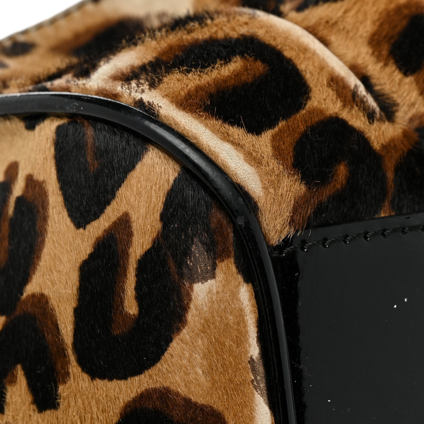 Monogram Leopard Stephen Bag