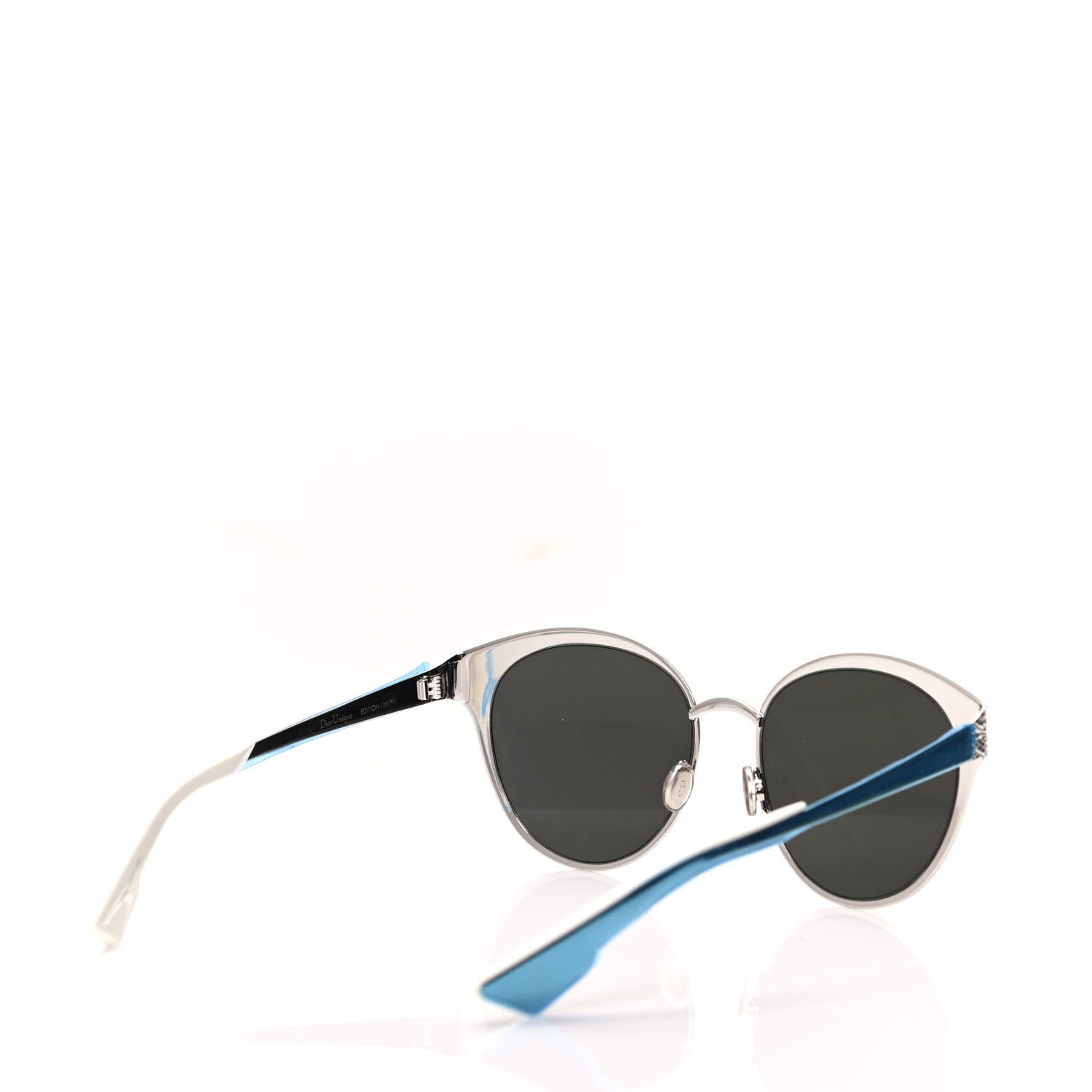 Christian Dior Metal Mirrored Unique Limited Edition Sunglasses Silver 4 of 8