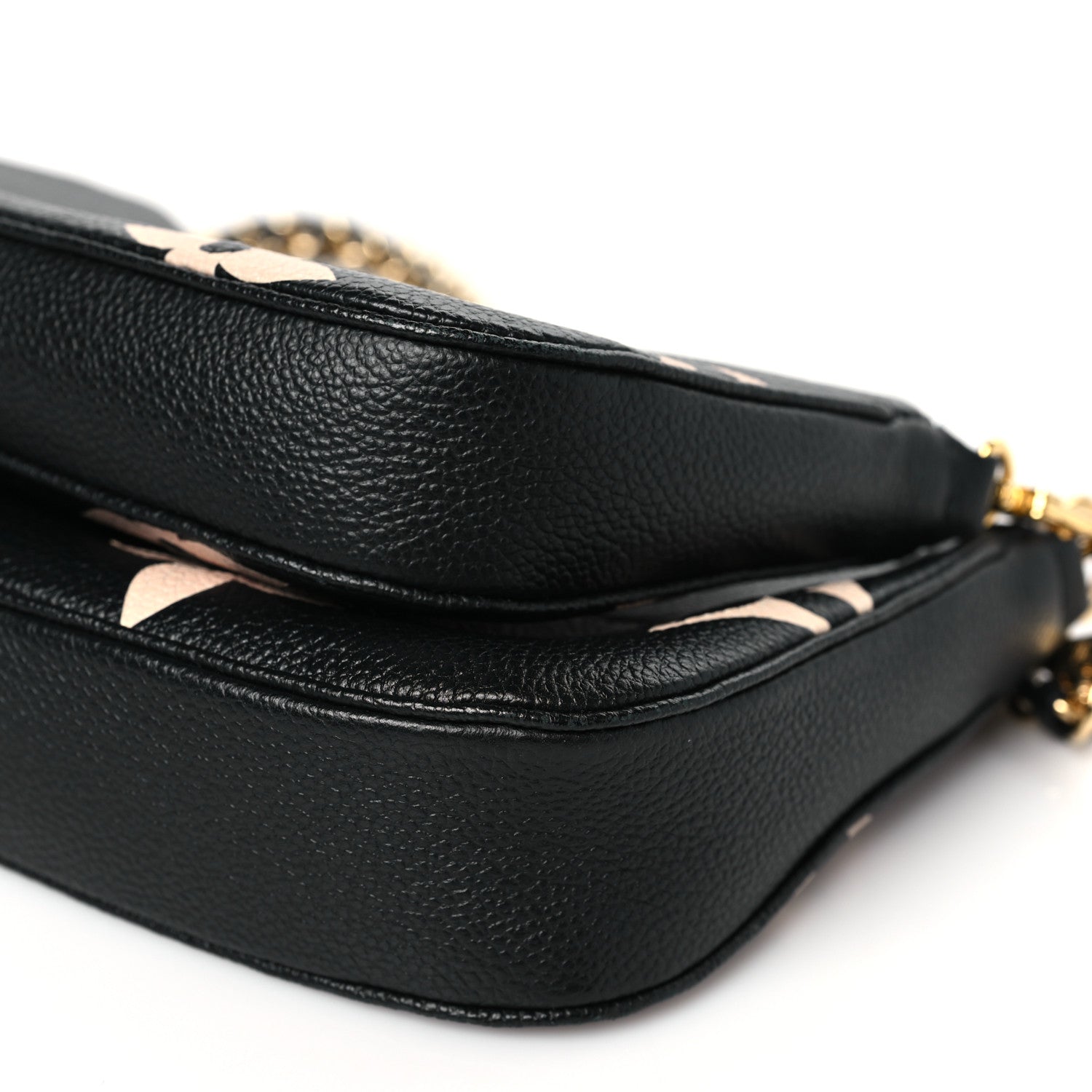 Louis Vuitton Empreinte Monogram Giant Multi Pochette Accessories Black Beige 10 of 11