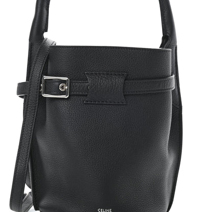 Celine Supple Grained Calfskin Nano Big Bag Bucket Black 8 of 10