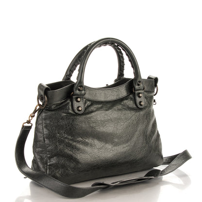Balenciaga Agneau Classic Hardware Town Anthracite 3 of 7