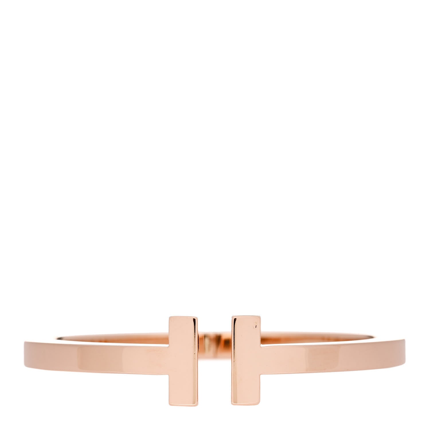 Tiffany 18K Rose Gold T Square Bracelet 1 of 3