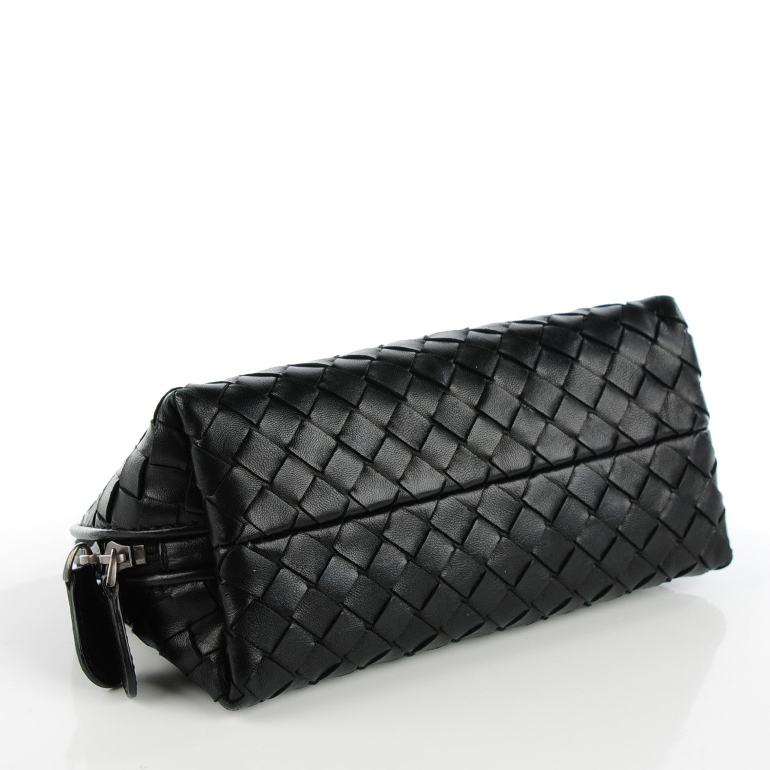 Bottega Veneta Nappa Intrecciato Cosmetic Case Nero Black 4 of 8