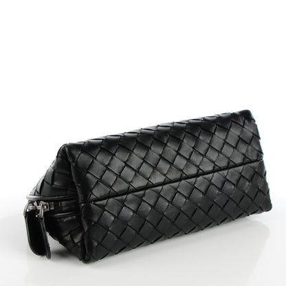 Bottega Veneta Nappa Intrecciato Cosmetic Case Nero Black 4 of 8