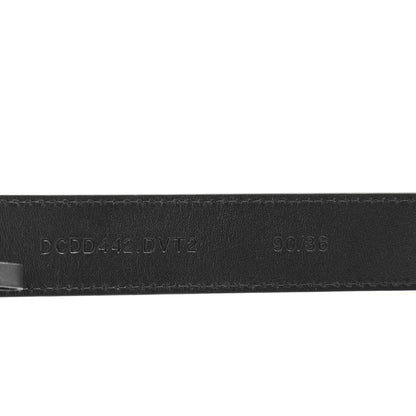 Versace Calfskin Tonal 3cm La Medusa Belt 90 36 Black 6 of 6