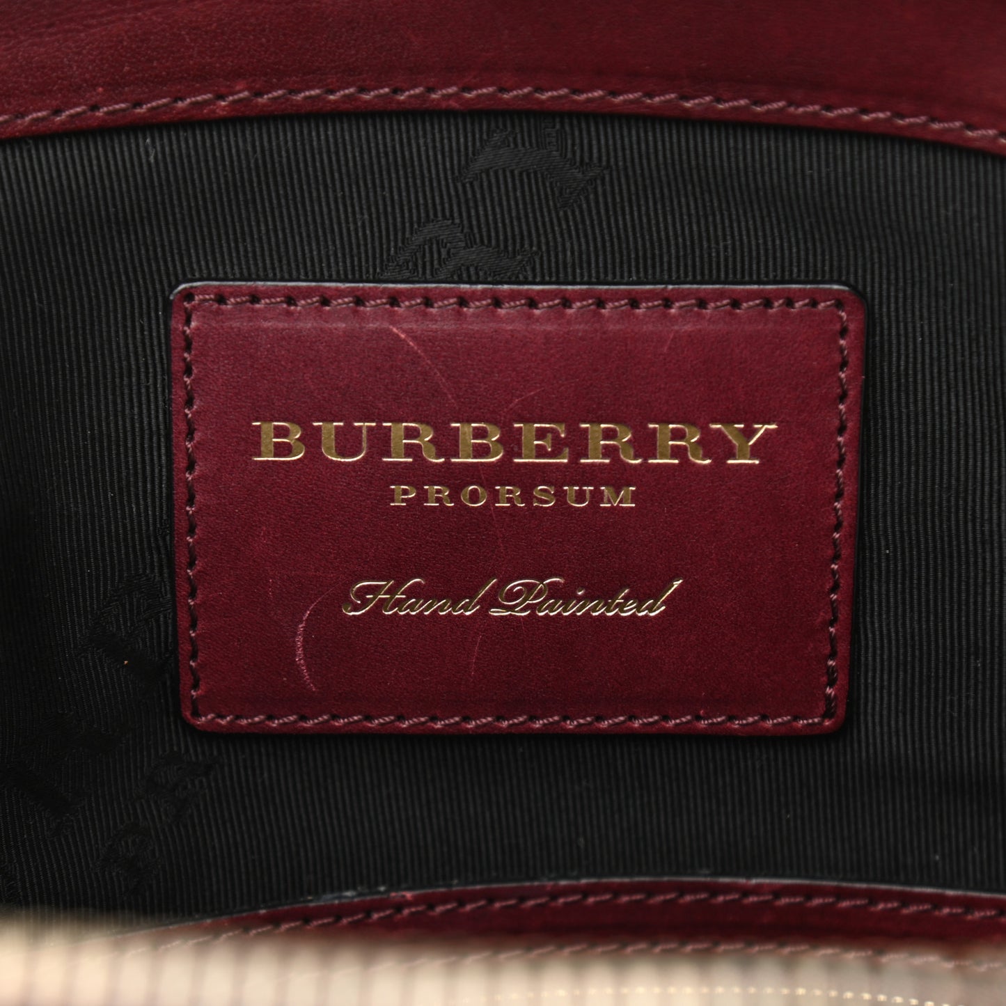 Prorsum Handpainted Tapestry Bloomsbury Burgundy