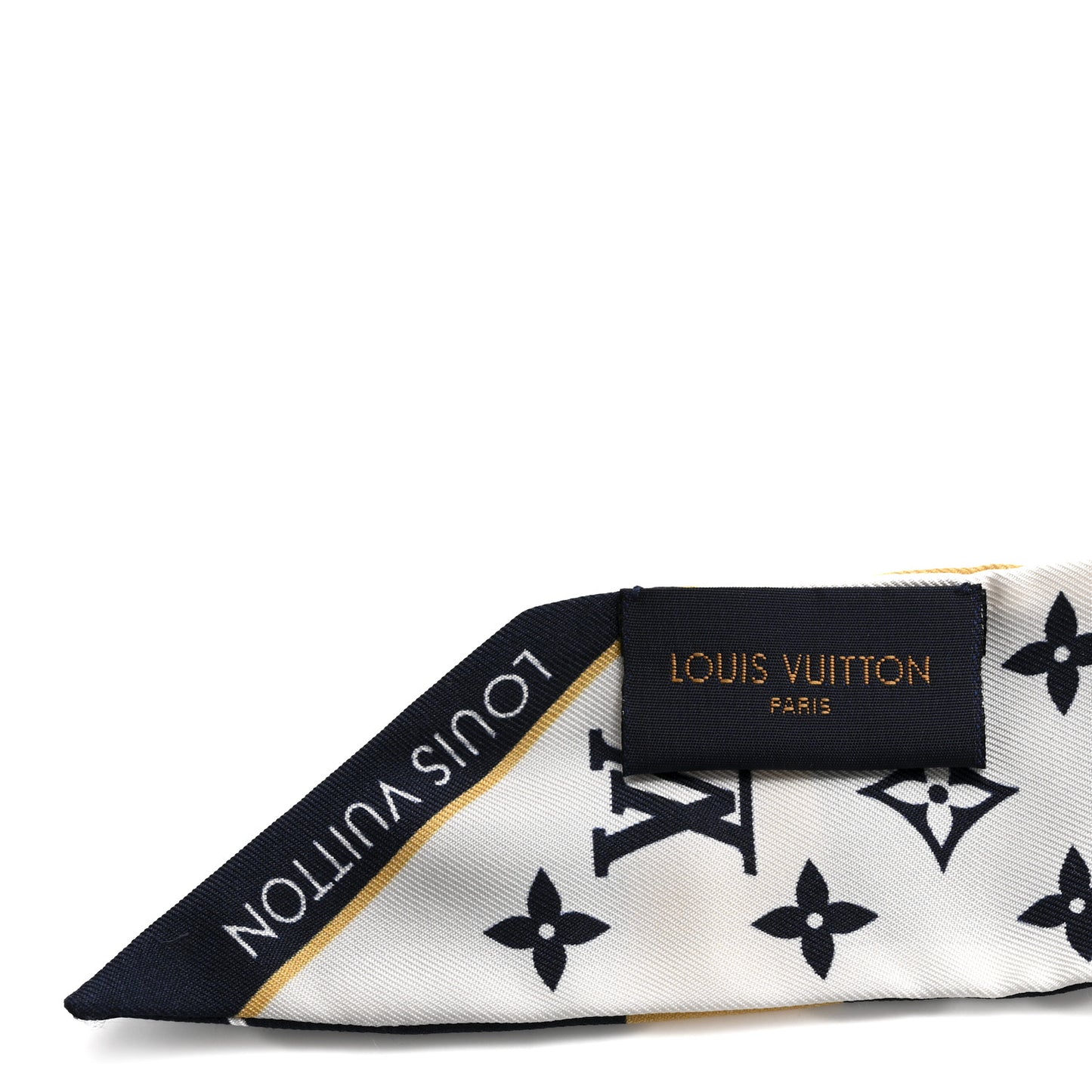 Silk Graphic Monogram Blason BB Bandeau Blue